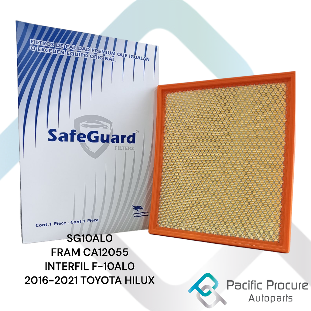 Filtro Aire SafeGuard para Toyota Hilux 16-21