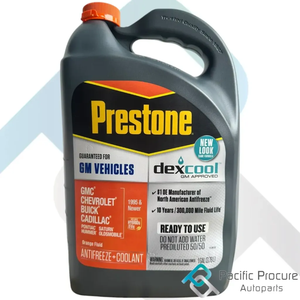 [AF850] Prestone Dex-Cool Orange 50/50 3.78L