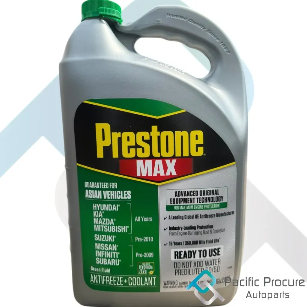[AF6610] Prestone Max Asian Green 50/50 3.78L