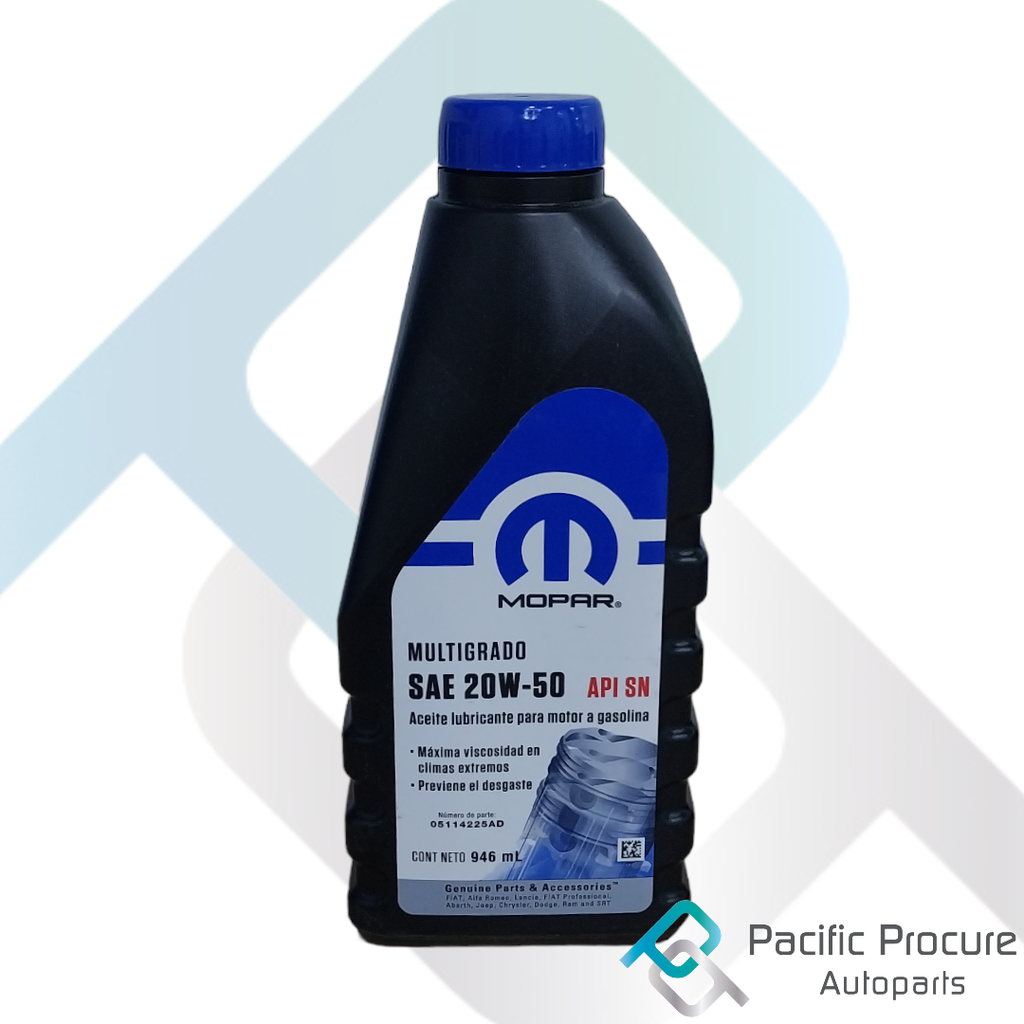 Mopar Multigrado 20W-50 API SN 946ml