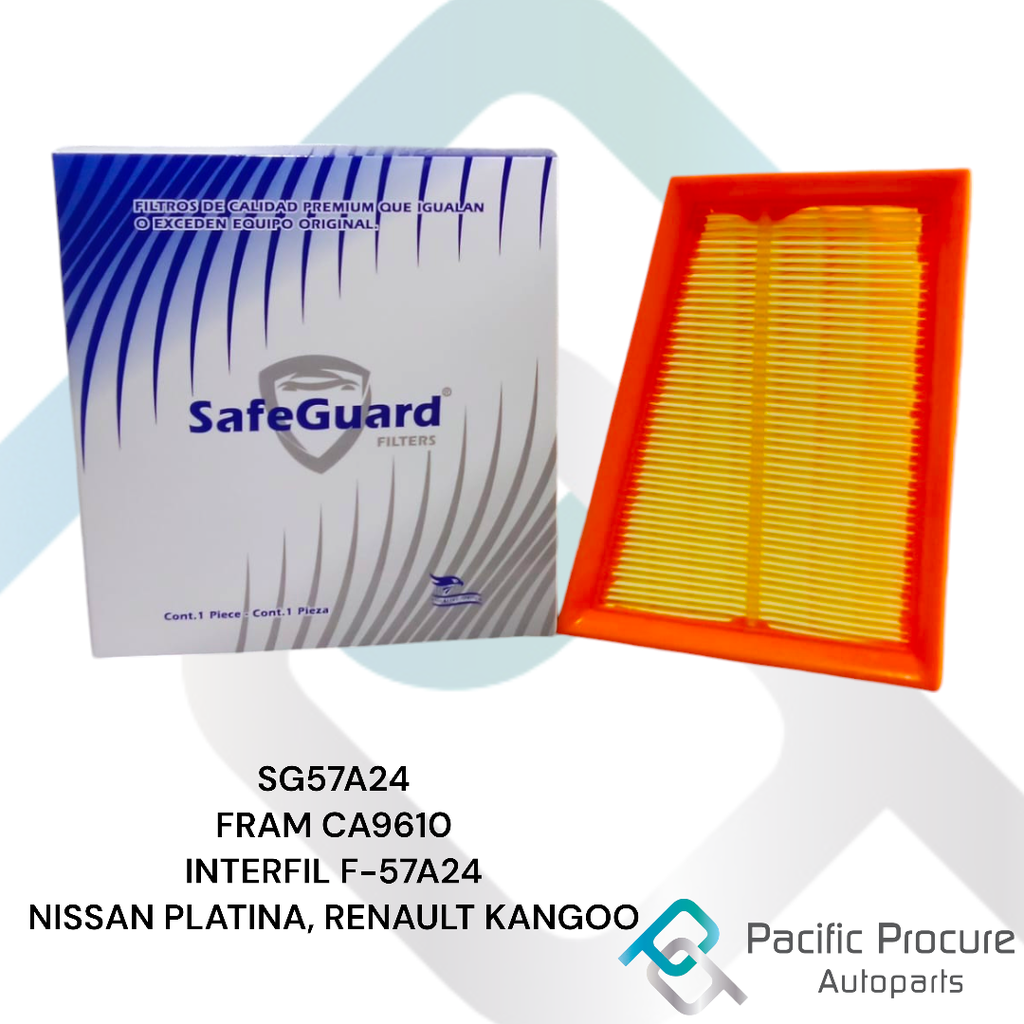 Filtro Aire SafeGuard para Renault Kangoo 01-07