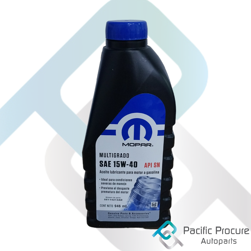 Mopar Multigrado 15W-40 API SN 946ml