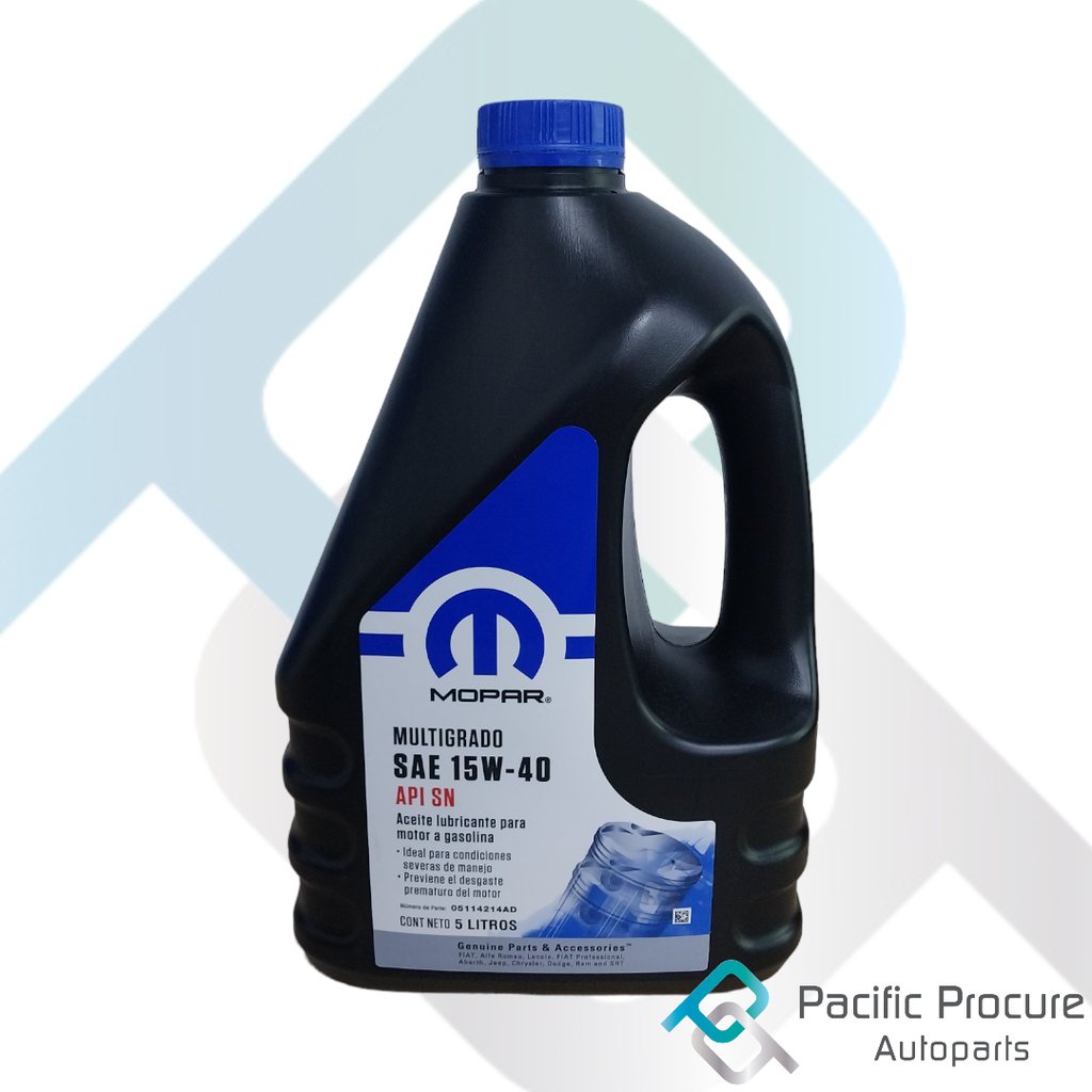 Mopar Multigrado 15W-40 API SN 5L