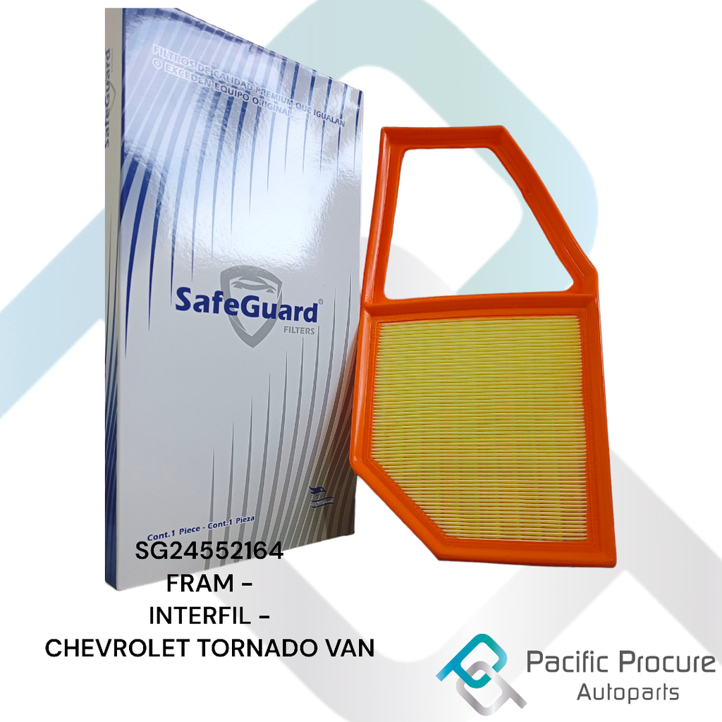 Filtro Aire SafeGuard para Chevrolet Tornado Van 