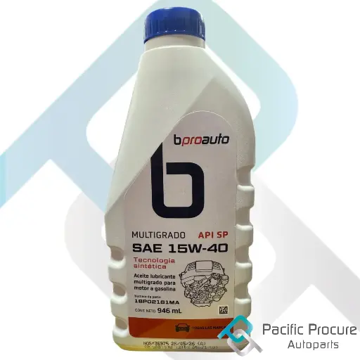 [05114213AD] Shell Tecnología Sintética  15W-40 API SP 946ml