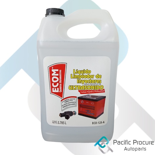 [ECO125A] Liq. Limpia Inyectores p/ Ultrasonido ECOM 3.78L