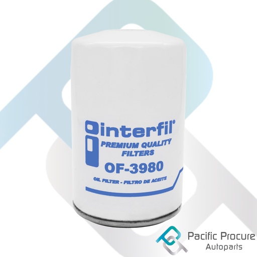 [OF3980] Filtro Aceite Interfil OF-3980 Buick Century 2.8L V6 1982-1983