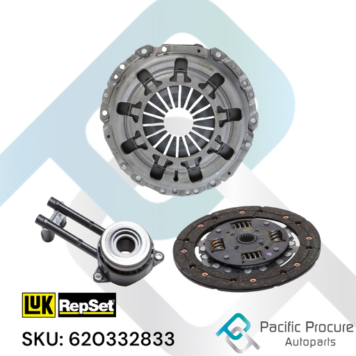 [620332833] Kit de Clutch Luk para Ford Courier 1.6L L4 2011-2012, Fiesta 1.6L L4 2001-2010
