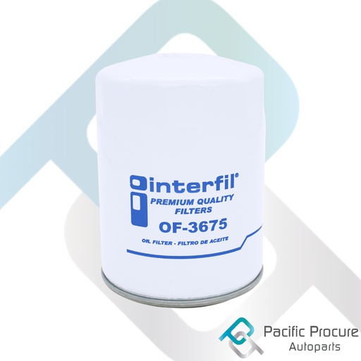 [OF3675] Filtro Aceite Interfil OF-3675 para Chevrolet Malibu 3.5L V6 2007-2010