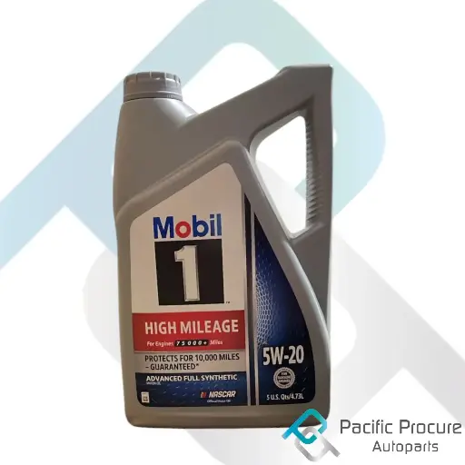 [120768] Mobil 1 High Mileage Full Synthetic 5W-20 4.73L