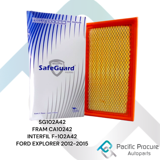 [SG102A42 B 15 B 05] Filtro Aire SafeGuard para Explorer 12-15 